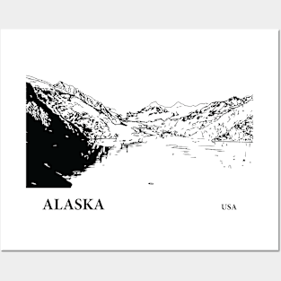 Alaska USA Posters and Art